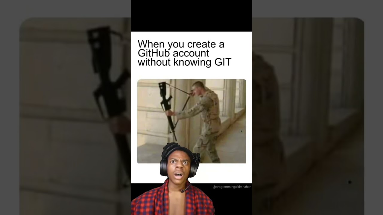 Learn GIT first #github #memes