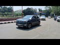 Mahindra XUV300 Road Presence Status Aquamarine Blue Colour Car In Slow Motion Latest Model