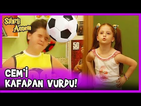 Çilek, Cem'in Kafasına TOP Attı! - Sihirli Annem 65. Bölüm