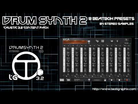 Caustic 3.2 DrumSynth Pack 2 Video