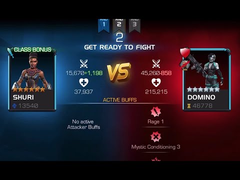 Shuri vs Rank 5 Domino in Rage Meta