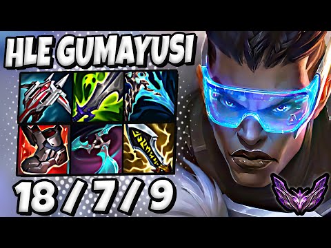 HLE Gumayusi Lucian vs Ezreal [ ADC ] Patch 25.24 Ranked Korea