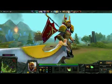 Dota 2 Legion Commander Radiant Farming 8 minutes Blink Dagger Patch 6.85