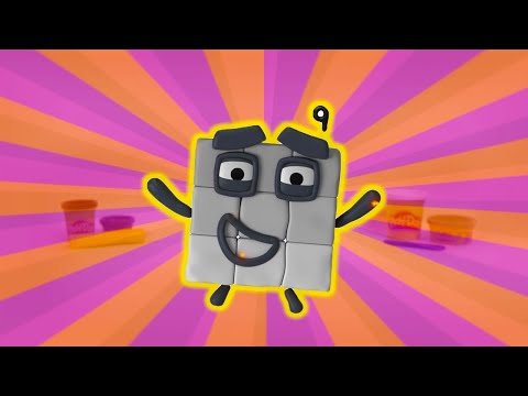 Numberblocks | Learn Numbers with Play-Doh - Number 9 | Learn with Play-Doh