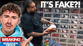 World's Largest Sneaker Collector Accused Of Fakes