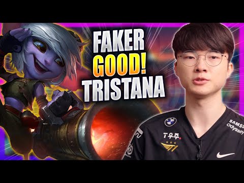 FAKER IS SO GOOD WITH TRISTANA! - T1 Faker Plays Tristana MID vs Zilean! | Season 2023