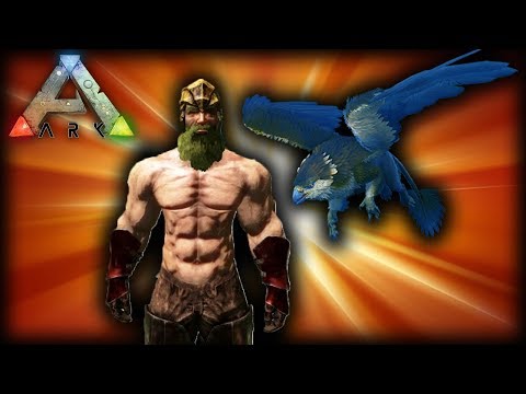 ARK | HEAVENLY GRIFFIN TAMING W/ WOMBAT [GAIA MOD]