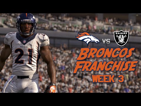 Madden 16: Broncos Franchise at Raiders [S2 W3] - BACK AND FORTH!