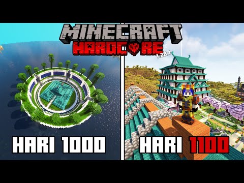 INSANE!!! Surviving 1100 Days in Minecraft Hardcore
