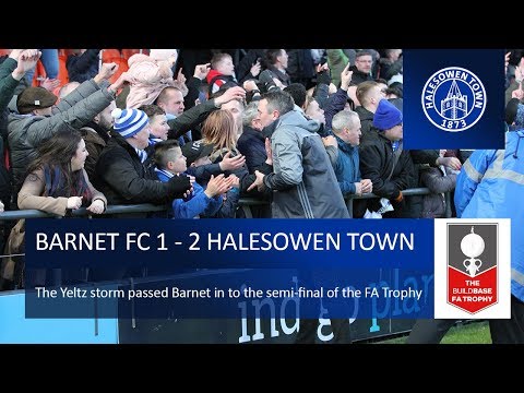 Barnet FC 1 - 2 Halesowen Town | FA Trophy