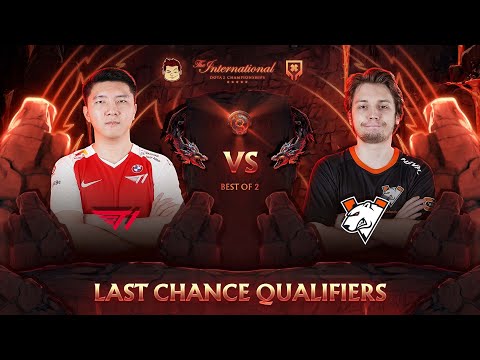 Full Game: T1 vs Virtus Pro Game 1 (BO2) | The International 2022: Last Chance Qualifier
