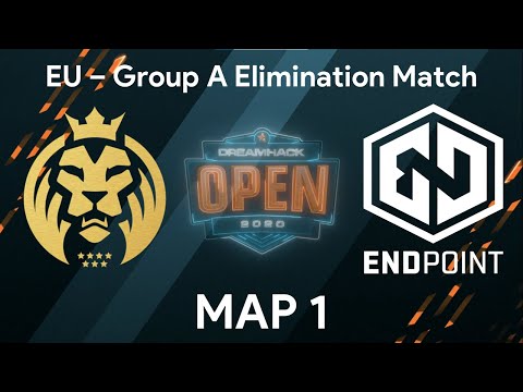 MAD Lions vs. Endpoint [Vertigo] Map 1 - Group A Elimination Match - DreamHack OPEN Summer EU 2020