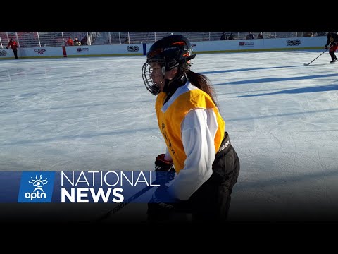 Aboriginal Team Ontario held their tryouts of a lifetime on Parliament Hill | APTN News