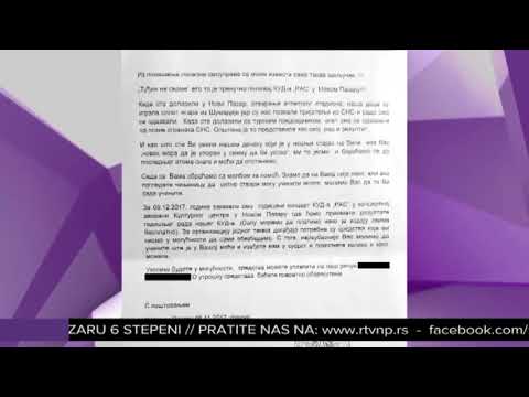 Pismo KUD-a "RAS" Predsedniku Republike