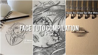 Face tuto compilation🌷✨/Easy and cute/Artistic canvas 2.0
