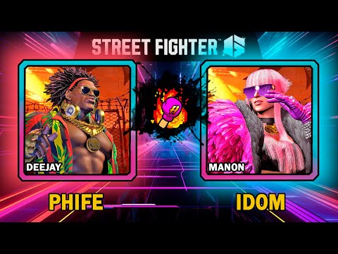 Street Fighter 6 🥊 Phife (DEE JAY) VS Idom (MANON) 🥊 スト6  🥊 SF6 🥊