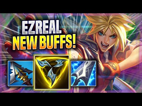 KOREAN CHALLENGER TRIES EZREAL WITH NEW BUFFS! - Korean Challenger Plays Ezreal ADC vs Kai'sa!
