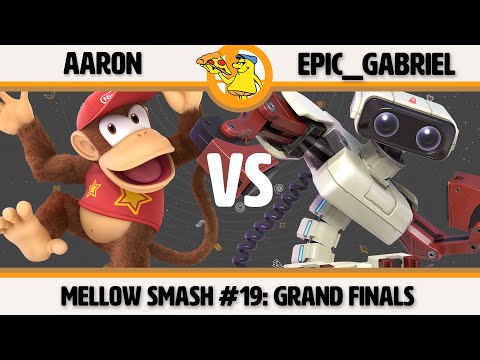 Mellow Mushroom SSBU #19 - Aaron (Diddy/Random) vs Epic_Gabriel (ROB/Random) Grand Finals