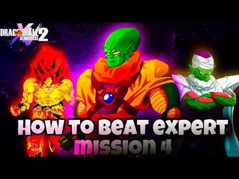 DB Xenoverse 2 HOW TO BEAT EXPERT MISSION 4!