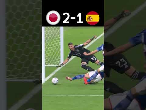 Japan vs Spain | World Cup 2022 Highlights | #shorts #football #youtube