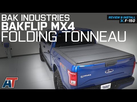 2015-2018 F150 BAK Industries BAKFlip MX4 Folding Tonneau Cover Review & Install