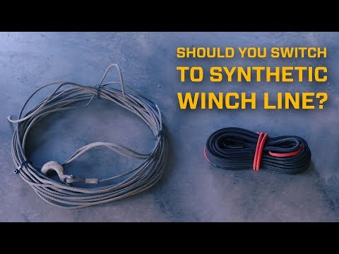 Should You Switch to Synthetic Winch Line?!
