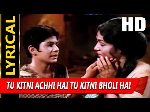 Tu Kitni Achhi Hai Tu Kitni Bholi Hai With Lyrics | Lata Mangeshkar | Raja Aur Runk 1968 Songs