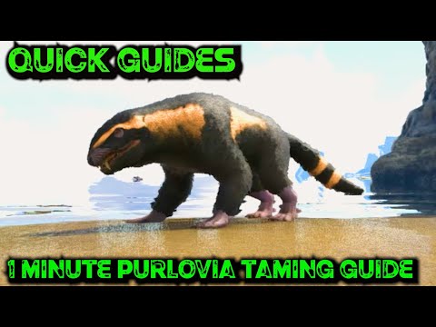 Ark Quick Guides - Purlovia - The 1 Minute Taming Guide!