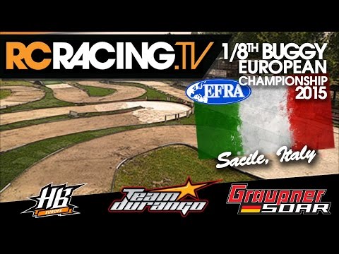 EFRA 1/8th Off Road Euros 2015 - Saturday, Finals Day - Live!
