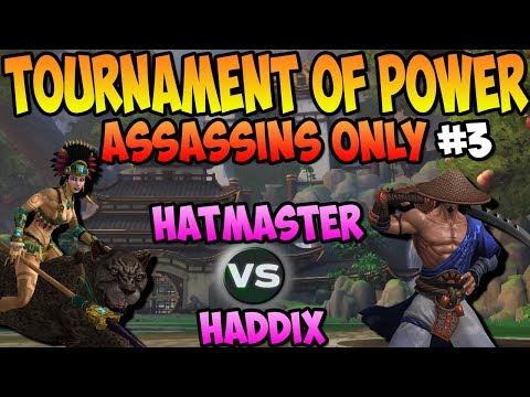 Assassins Only Duel Tournament | Hatmaster vs Haddix | TOP- SMITE Duel Tournament