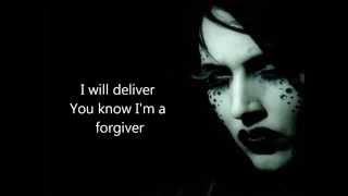 PERSONAL JESUS - Marilyn Manson Version (Lyrics on screen)