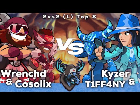 Wrenchd / Cosolix vs Kyzer / T1FF4NY | Frost Trials 2v2s, (L) top 8