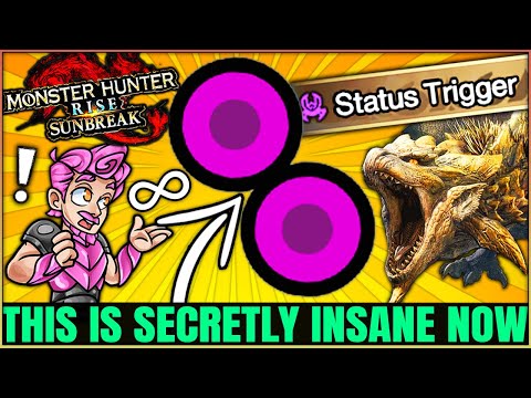 Poison is Actually OP Now in Sunbreak - Status Secret Explained - Monster Hunter Ride Sunbreak!