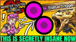 Poison is Actually OP Now in Sunbreak - Status Secret Explained - Monster Hunter Ride Sunbreak!