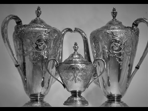 The American Silver Museum presents - Wilcox Paisley c 1926 Part III of 3 Coffee service