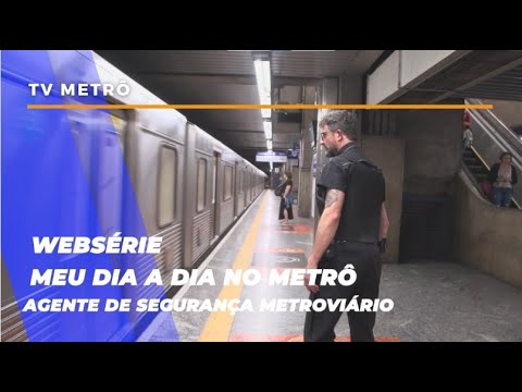 Meu dia a dia no Metrô: Conheça Marcos Borti, um agente de segurança nota 10!