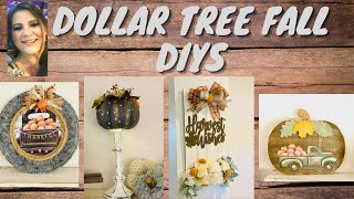 🍂NEW DOLLAR TREE FALL DIYS - USING DT CALENDAR PAGES🍂
