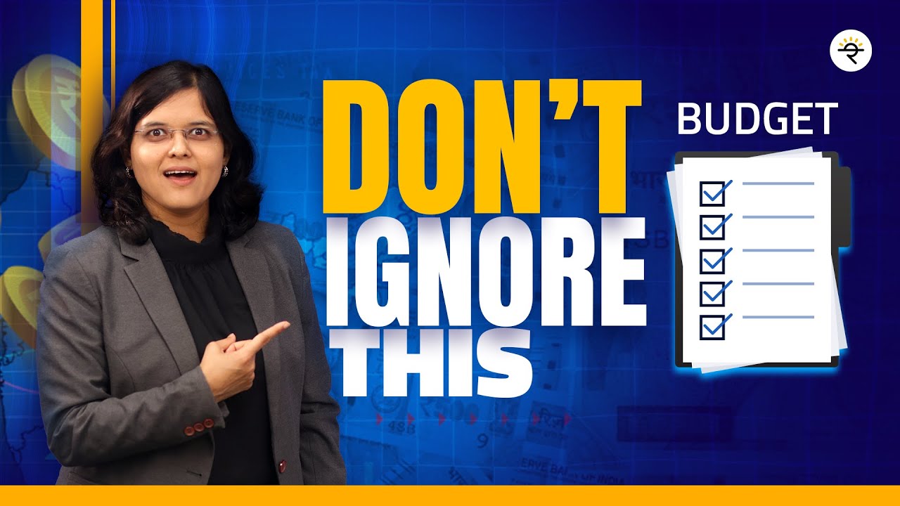 Top 3 Things One Should Check In Budget |  Budget 2025 | CA Rachana Ranade