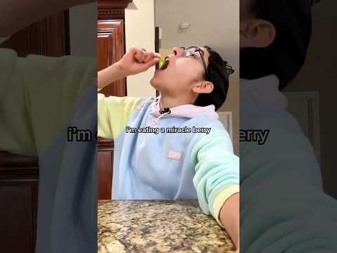 I Ate a Miracle Berry 🍓