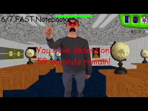 Baldi's Basics SUPER FAST EDITION V1.6 - Baldi's Basics V1.4.1 Mod