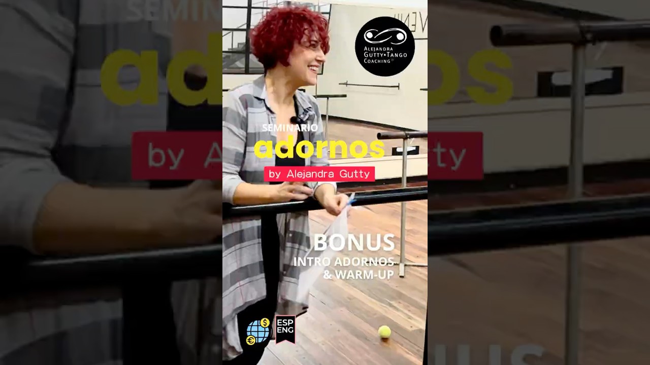 Video thumbnail for ¿Qué es un Adorno? -- ADORNOS intro and warm-up by Alejandra Gutty