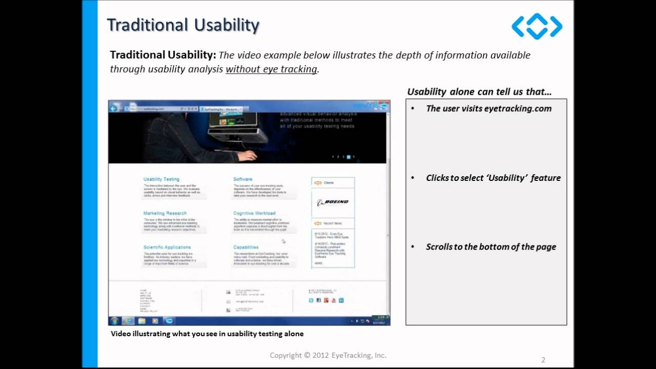 Seeing Is Believing - Eye Tracking in Action