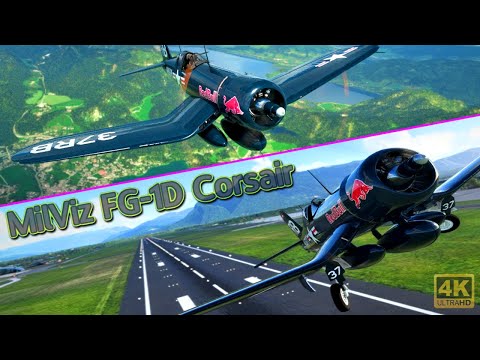 MilViz FG-1D Corsair for MSFS2020 - Model Details FS2020 4K