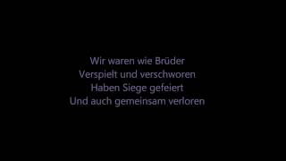 Unheilig feat. Andreas Bourani - Wie wir waren (official lyric video)