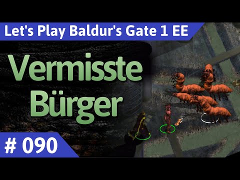 Baldur's Gate 1 deutsch Teil 90 - Vermisste Bürger Let's Play