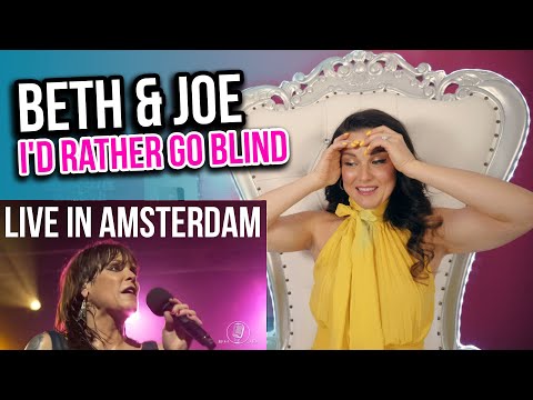 Vocal Coach Reacts to Beth & Joe - I'd Rather Go Blind