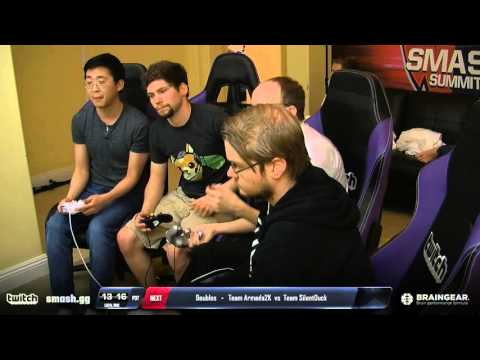 SilentWolf/Duck vs Armada/Mew2king - Doubles Upper Bracket  - Smash Summit 2