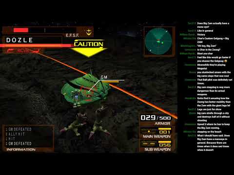 Gundam Vs Zeta Gundam Stream 2