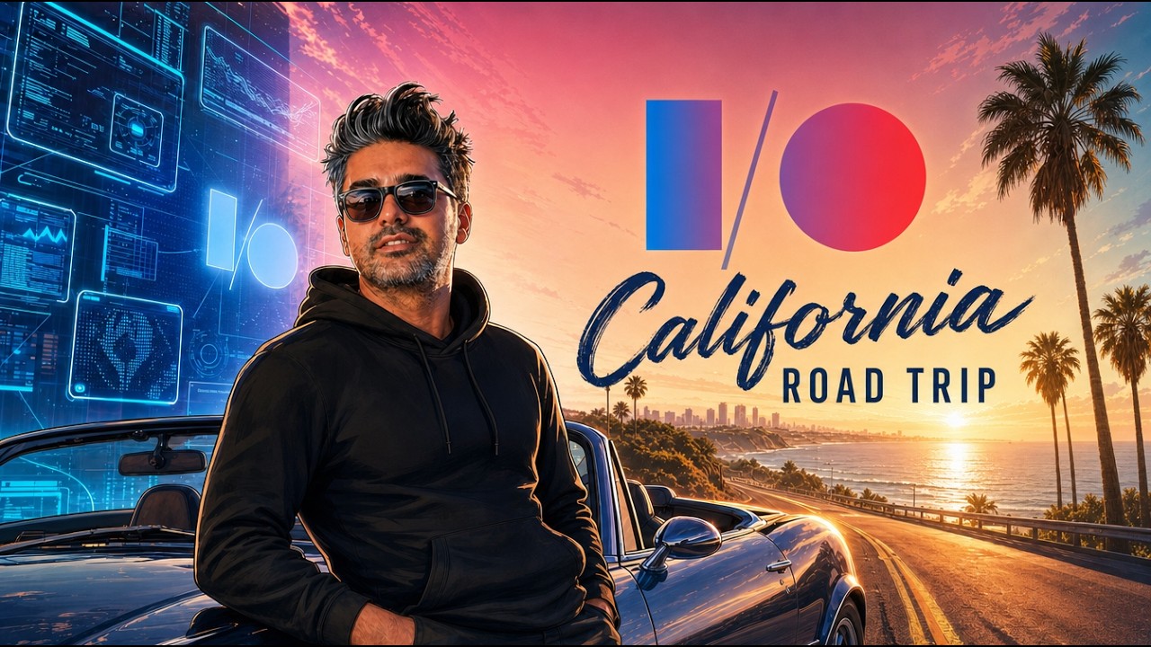 Google I/O ve California Yolculuğu: Teknolojinin Geleceği [VLOG]