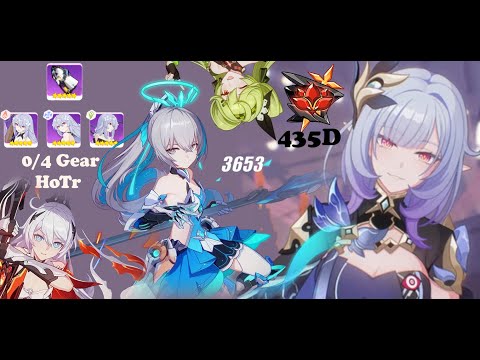 [Honkai Impact 3 SEA] EX Abyss HoC (Meele) 435D 653pts ft S0 HoTr with 0/4 Gear